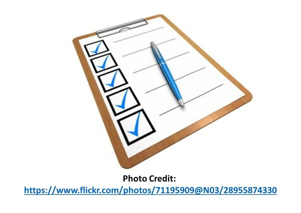 Checklist