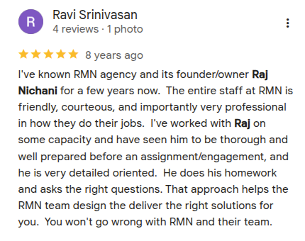 Raj Nichani review 4