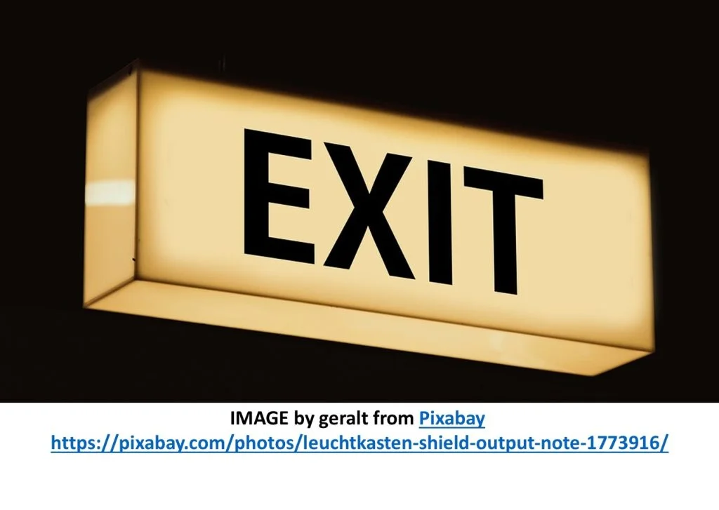 exit