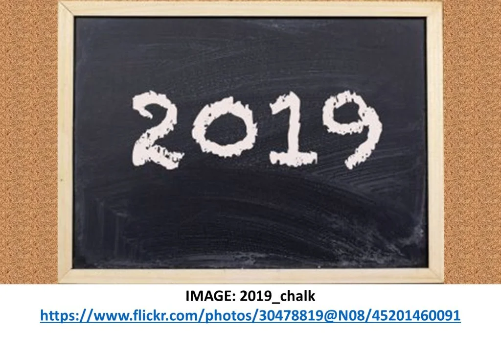 chalk board 2019
